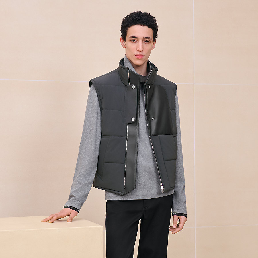 キルティング・ジレ レザー スーパー・トワロヴァン | Hermès 