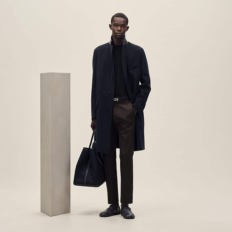 コート 《エミール》 レザーディテール | Hermès - エルメス-公式サイト