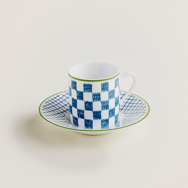 コーヒーカップ＆ソーサー 〈ウォーク イン ザ ガーデン〉 | Hermès 