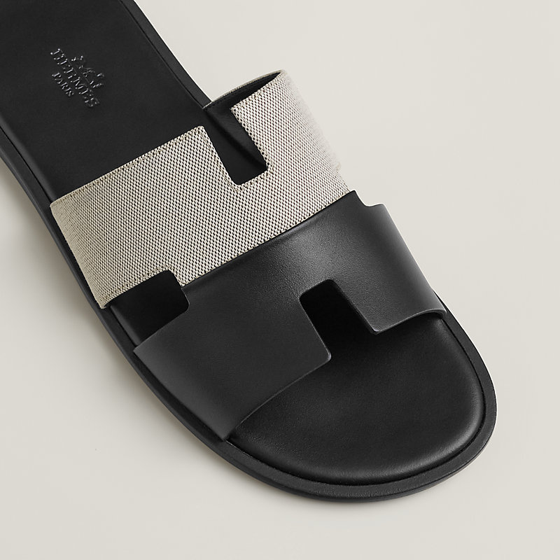 サンダル 《イズミール》 - ブラック | Hermès - エルメス-公式サイト