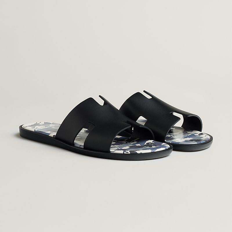 サンダル 《イズミール》 - ブラック | Hermès - エルメス-公式サイト