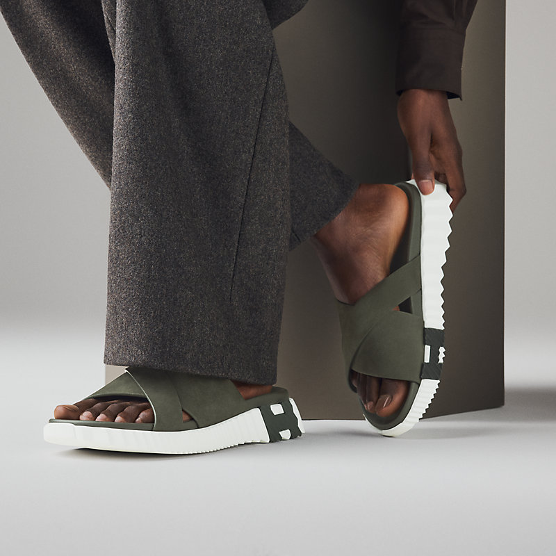 サンダル 《インフラ》 - グリーン | Hermès - エルメス-公式サイト