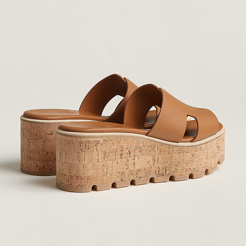 エルメス エズ 36 （HERMES(エルメス)サンダル エズ30 レザーxコルク 