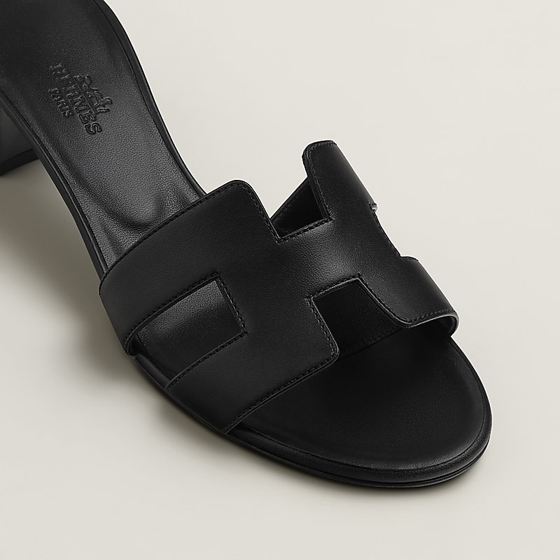 サンダル 《オアジス》 - ブラック | Hermès - エルメス-公式サイト