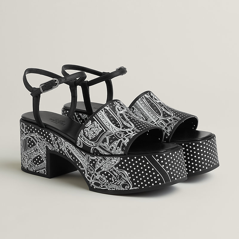 サンダル 《ケルヴェラ》 35 - ブラック | Hermès - エルメス-公式サイト 