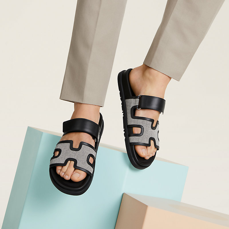 サンダル 《シプレ》 - ブラック | Hermès - エルメス-公式サイト