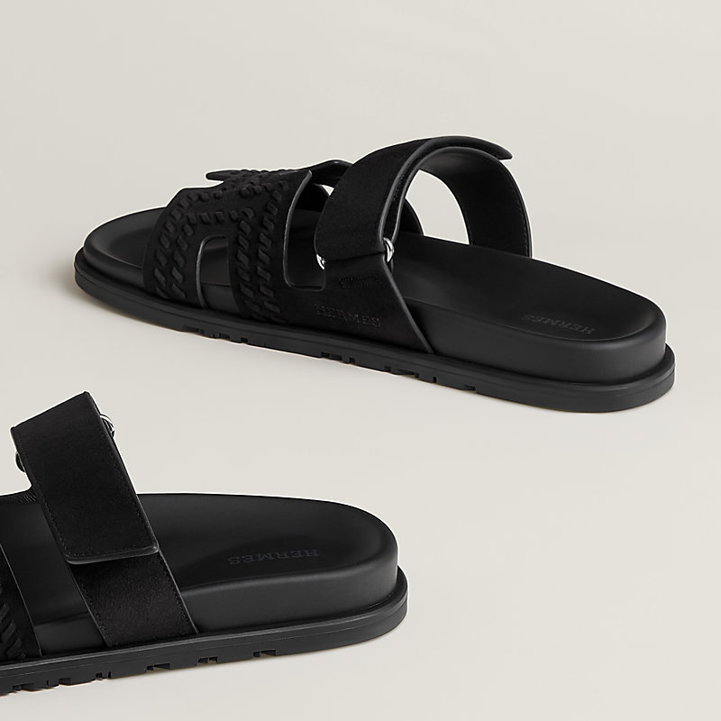 サンダル 《シプレ》 - ブラック | Hermès - エルメス-公式サイト