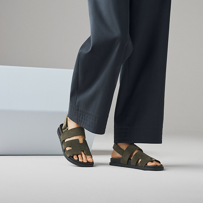サンダル 《ジニアス》 - グリーン | Hermès - エルメス-公式サイト