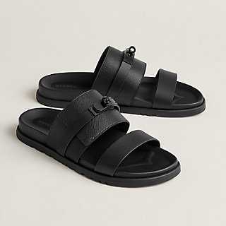 サンダル 《ジャクソン》 - ブラック | Hermès - エルメス-公式サイト