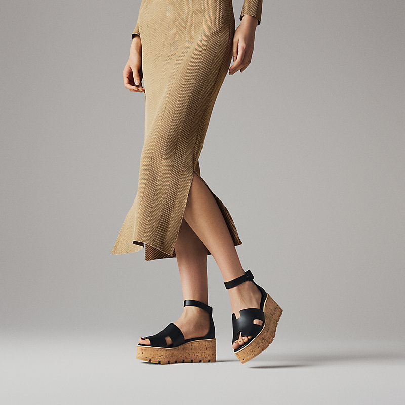 サンダル 《リュス》 30 - ブラック | Hermès - エルメス-公式サイト 