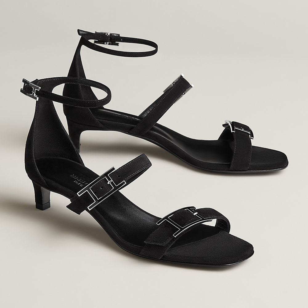 サンダル 《リヴ》 40 - ブラック | Hermès - エルメス-公式サイト