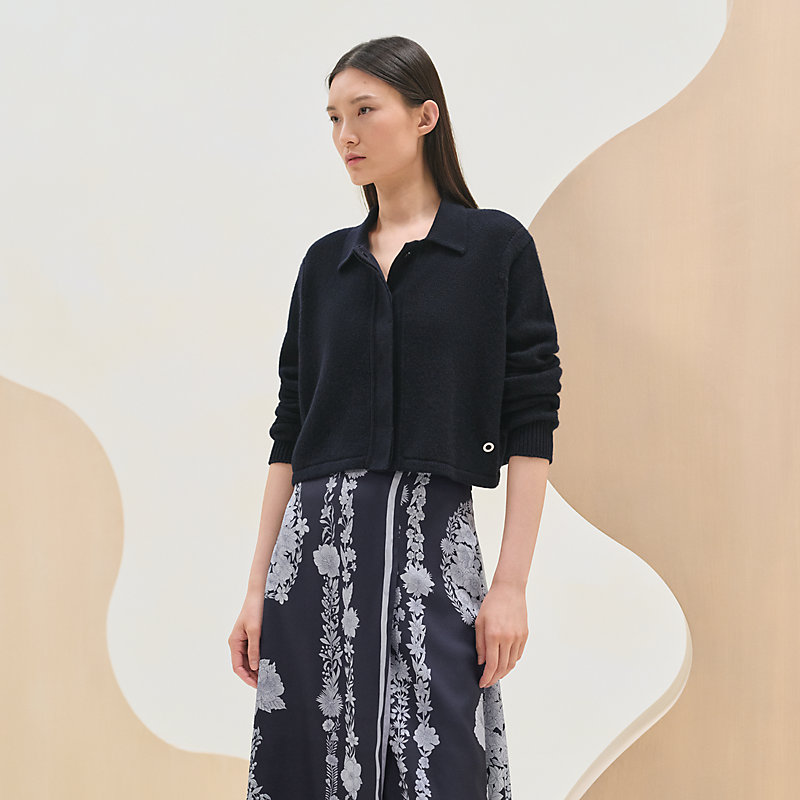 シャツカーディガン - ブルー | Hermès - エルメス-公式サイト