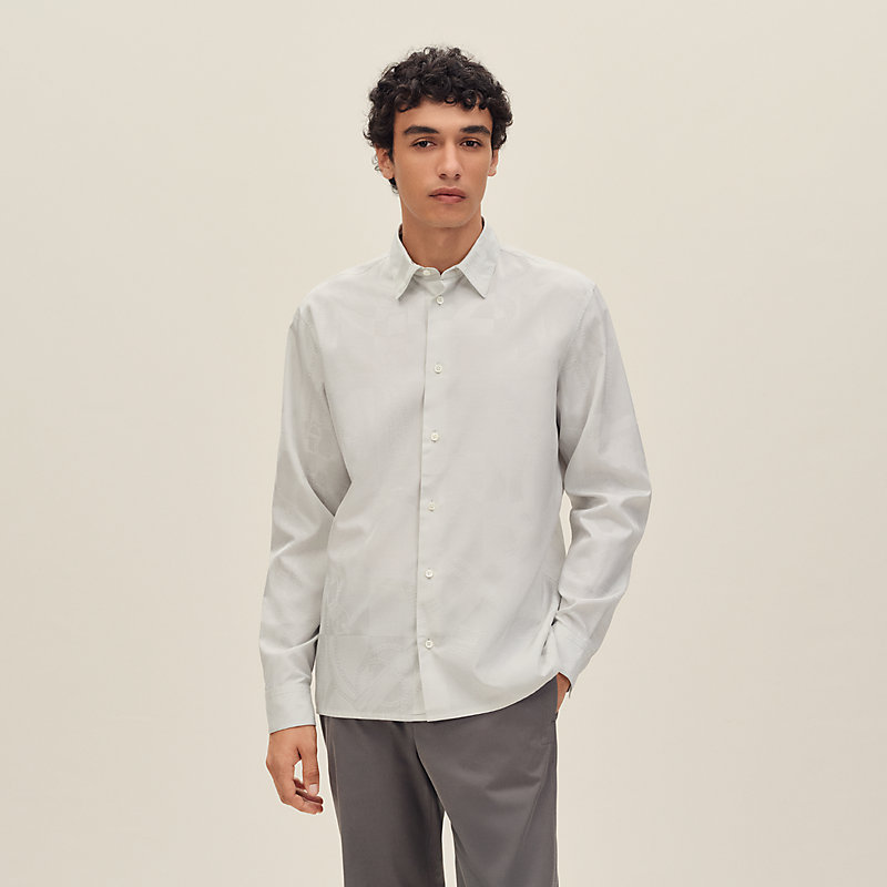 シャツ 《エプロン・ドール》 ジャカード | Hermès - エルメス-公式サイト