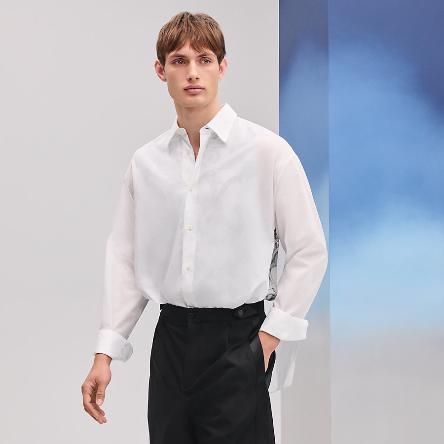 シャツ ボクシーフィット 《テオレム・デキタゴール》 | Hermès 