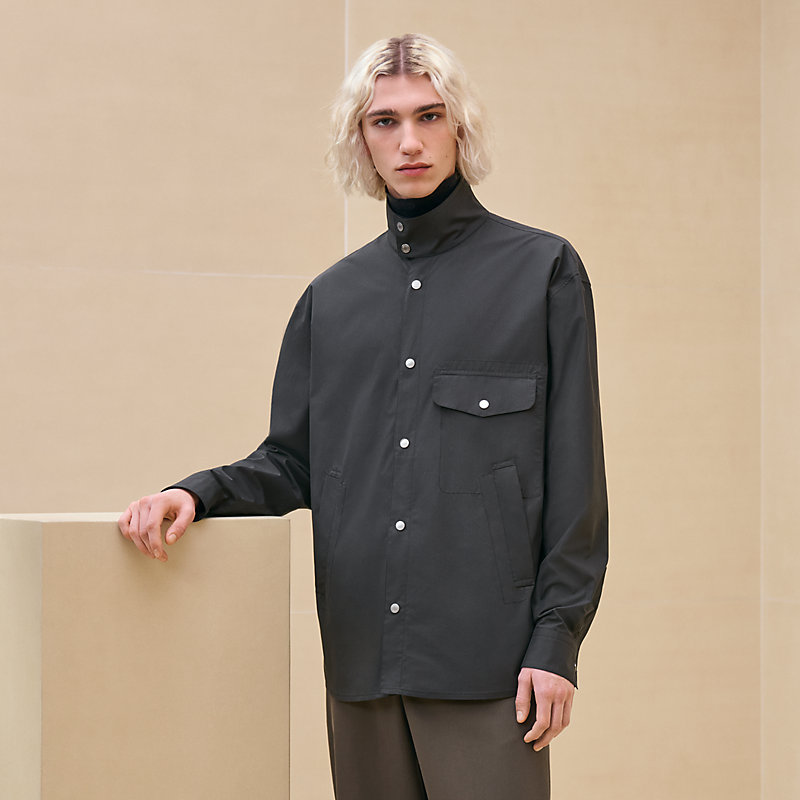 シャツ-ボクシーフィット-  