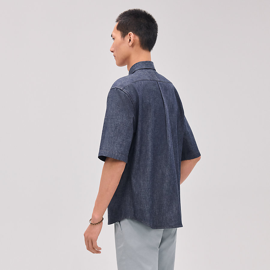 シャツ レザーディテール | Hermès - エルメス-公式サイト