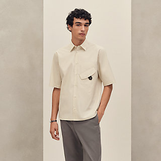 シャツ レザーディテール | Hermès - エルメス-公式サイト