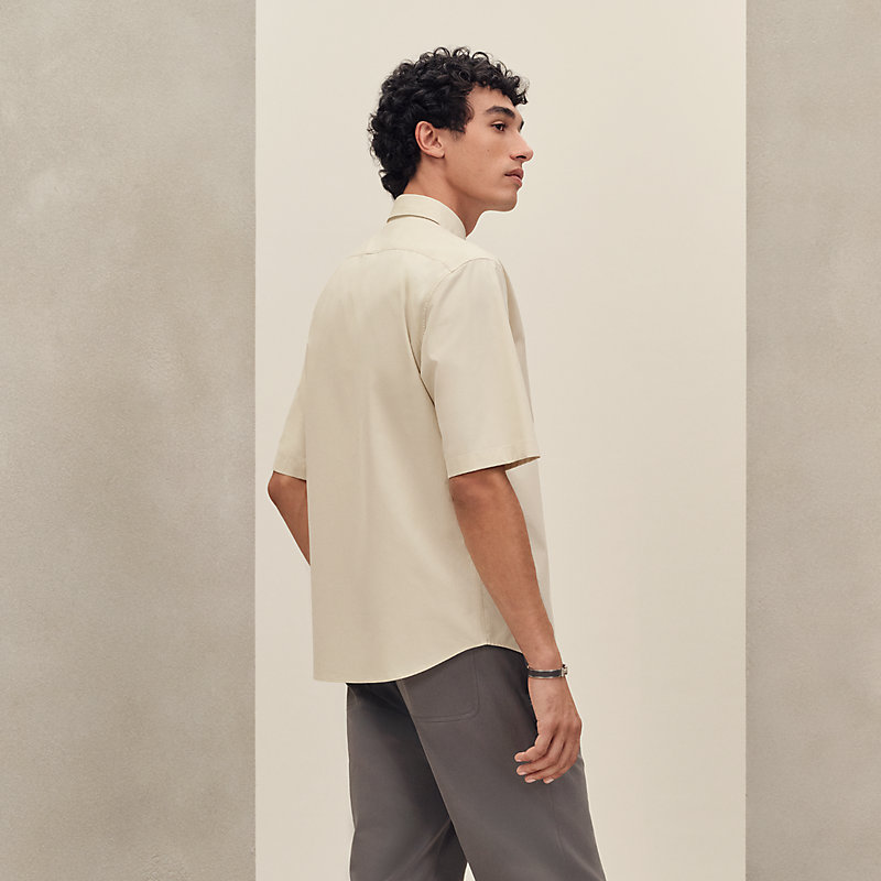 シャツ レザーディテール | Hermès - エルメス-公式サイト