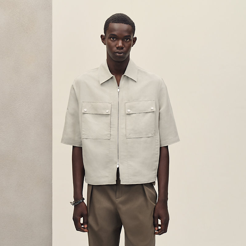 ショートスリーブオーバーシャツ | Hermès - エルメス-公式サイト