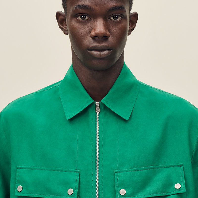 ショートスリーブオーバーシャツ | Hermès - エルメス-公式サイト