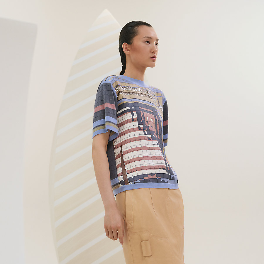 ショートスリーブニット 《キャドリーユ》 | Hermès - エルメス-公式サイト 