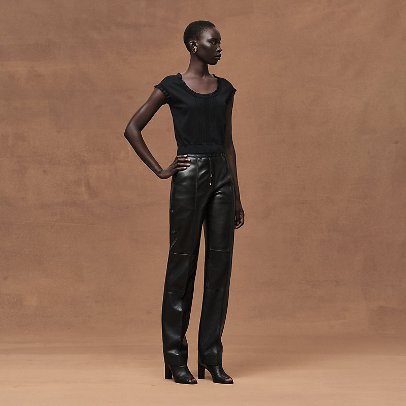 ショートスリーブニット フリルディテール | Hermès - エルメス-公式サイト