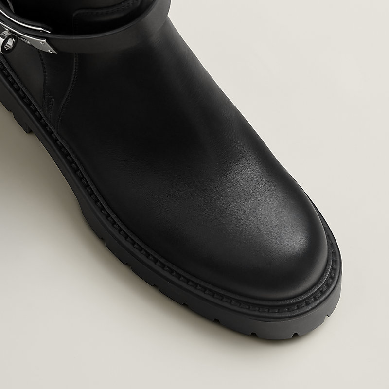 ショートブーツ 《ジェフ》 - ブラック | Hermès - エルメス-公式サイト
