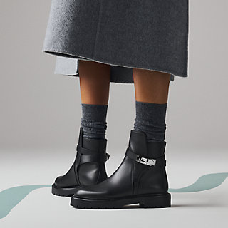 ショートブーツ 《ジェフ》 - ブラック | Hermès - エルメス-公式サイト