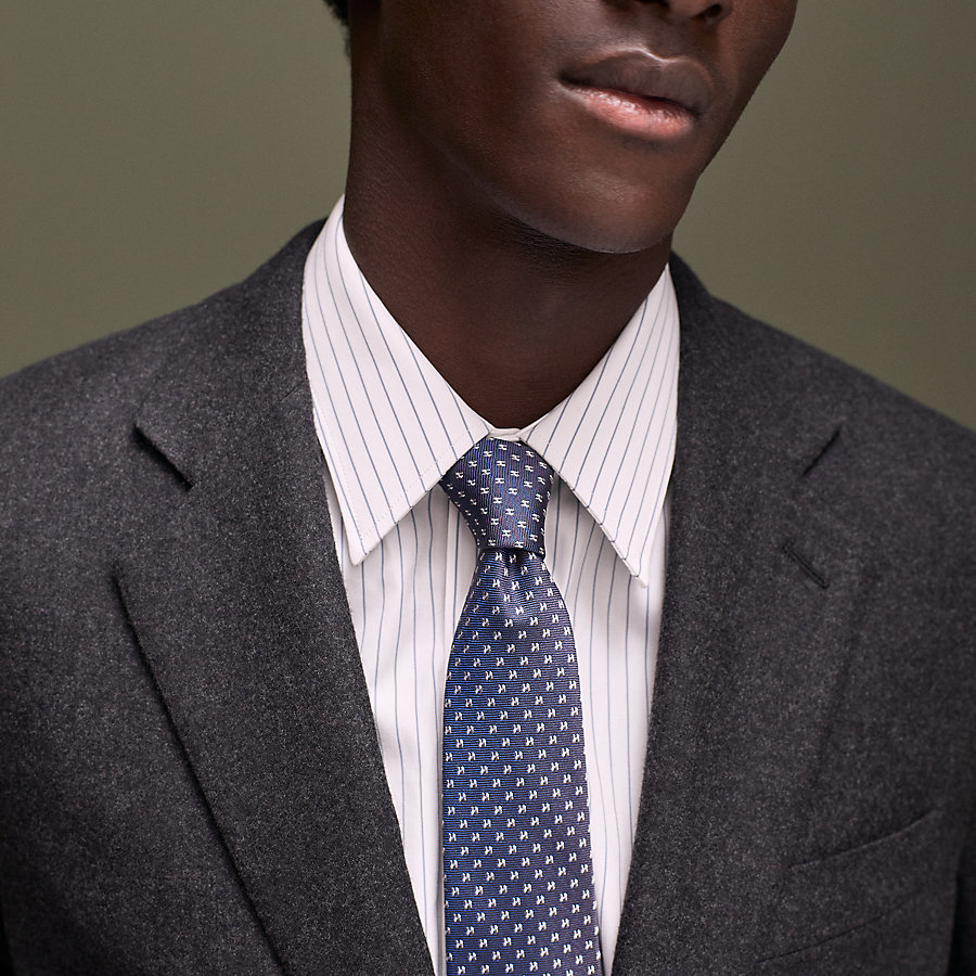 シルクタイ ツイルビー 《Hメドール》 | Hermès - エルメス-公式サイト 