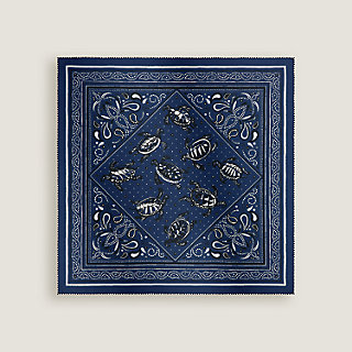 シルクバンダナ 《タートル・バンダナ》 | Hermès - エルメス-公式サイト