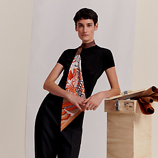 スカーフタイ 《シュルプリーズ・プティ・アッシュ》 | Hermès 