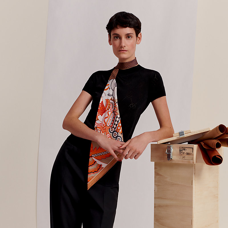 スカーフタイ 《シュルプリーズ・プティ・アッシュ》 | Hermès 
