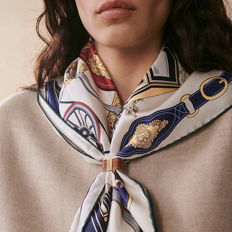 未使用品 エルメス HERMES セリエ ツイリー用 リング スカーフリング 