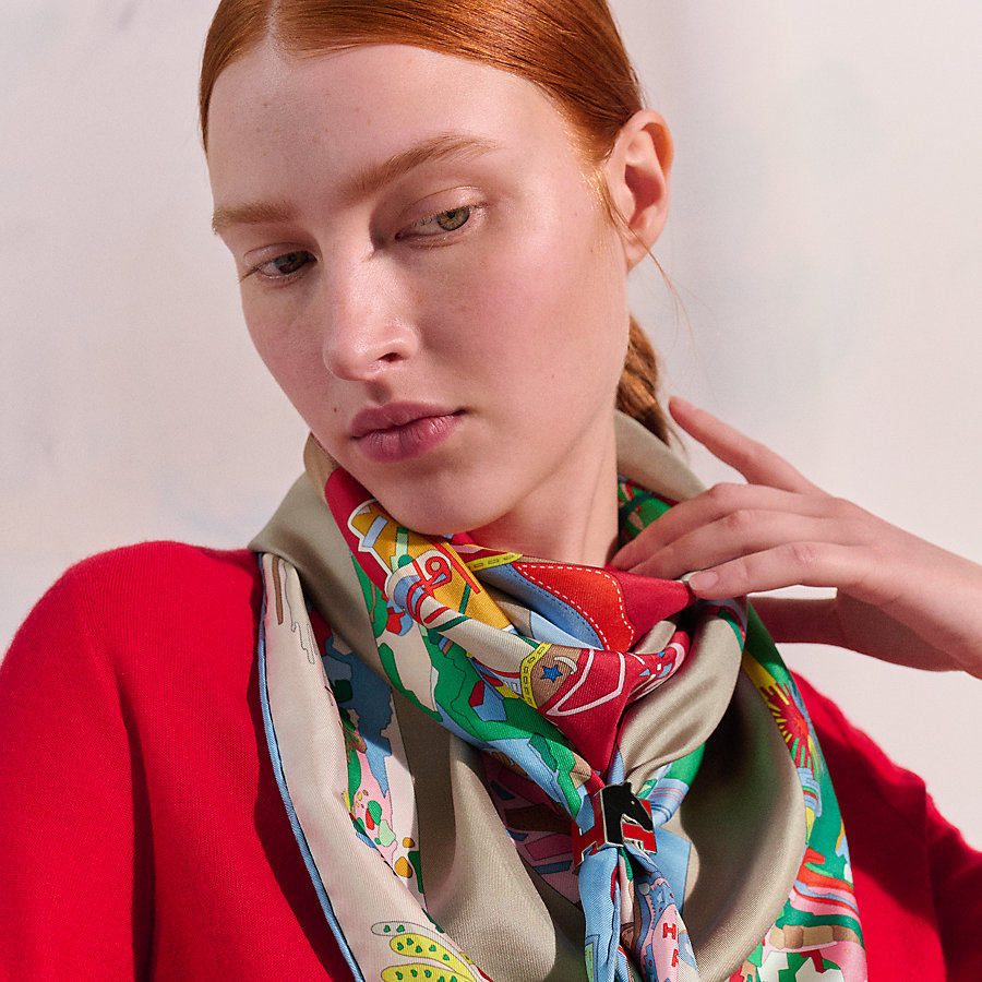 スカーフリング 《Hシュヴァル》 | Hermès - エルメス-公式サイト 