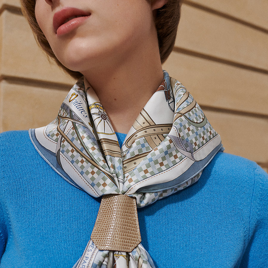 今日の超目玉】 ウッド調 スカーフリング ウッド 星巡る旅展 HERMES  