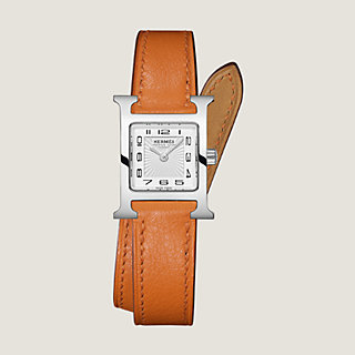 エルメス 腕時計 Hウォッチ ミニ21mm エトゥープ 新品未使用品 【公式 