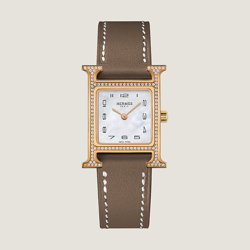 ストラップ 《Hウォッチ》 PM 25 mm シンプルトゥール | Hermès 