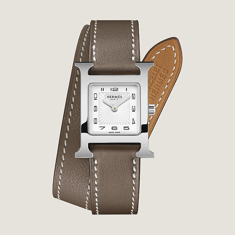 ストラップ 《Hウォッチ》 PM 25 mm ドゥブルトゥール | Hermès 