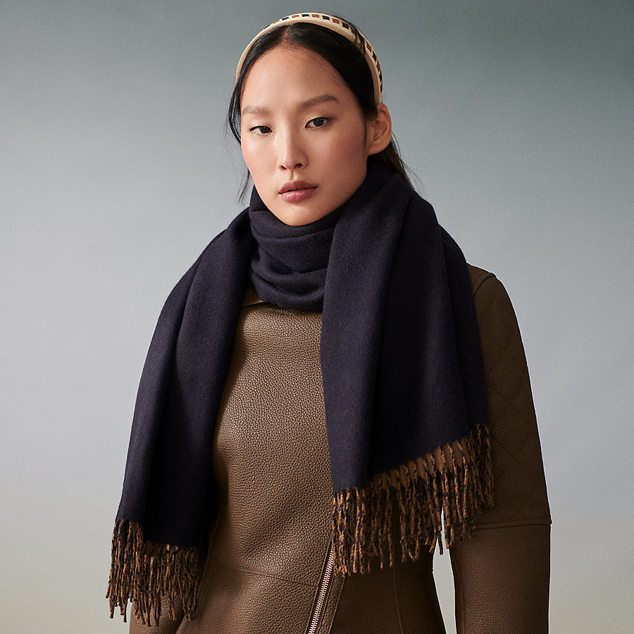 ストール-ダブルフェイス--  