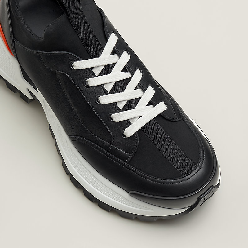 HERMES エルメス スニーカーボンディング レザー コンビ MILES - 靴