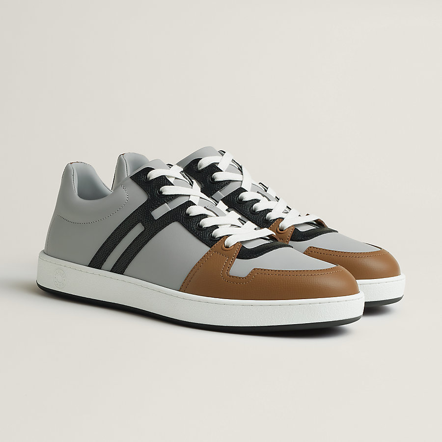 4/30までセール】エルメス スニーカー グレー 39 知ろ HERMES 