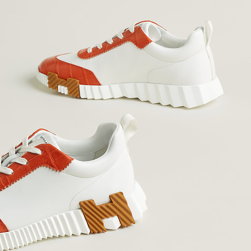 スニーカー 《バウンシング》 - オレンジ | Hermès - エルメス-公式サイト