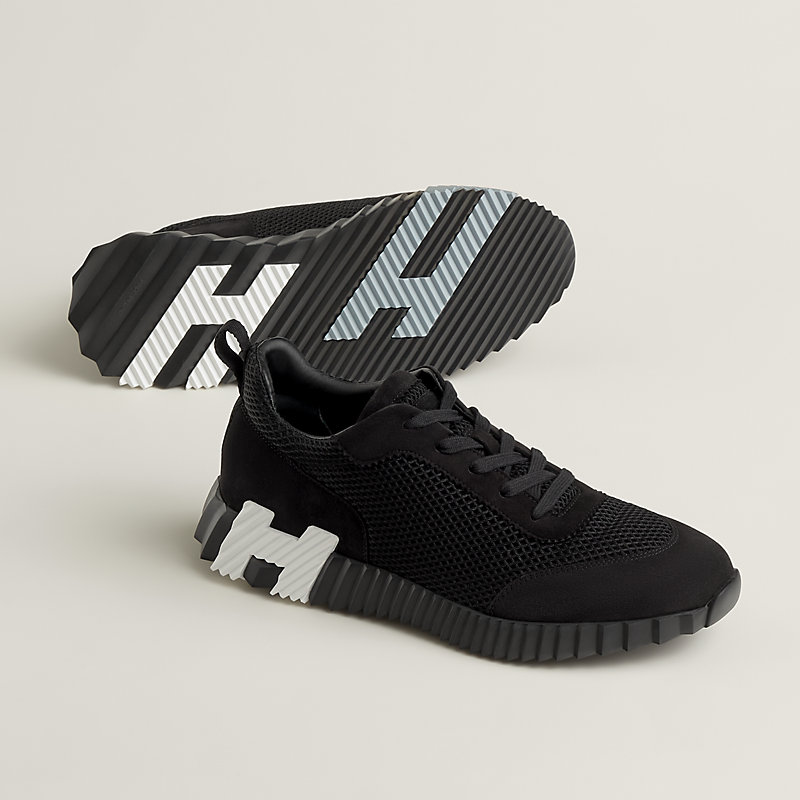スニーカー 《バウンシング》 - ブラック | Hermès - エルメス-公式サイト