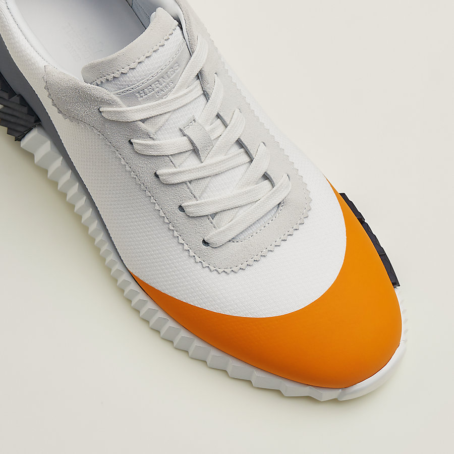 HERMES - 希少超美品 エルメス バウンシング Hロゴ スエード メッシュ  