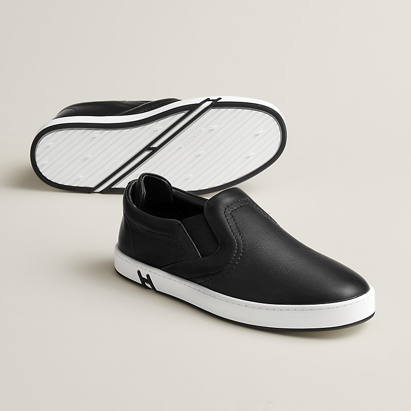 スニーカー 《ラッキー》 - ブラック | Hermès - エルメス-公式サイト
