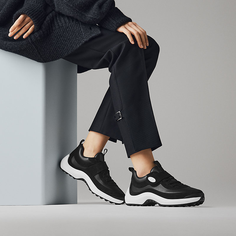スニーカー 《ループ》 - ブラック | Hermès - エルメス-公式サイト