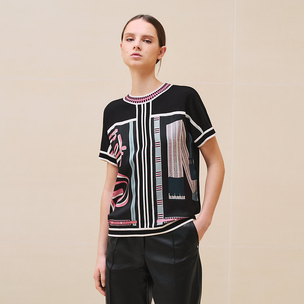 名古屋】エルメス ツイルレーヌ ジップアップカーディガン アストロ  