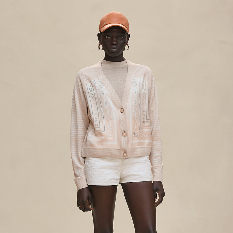 エルメス 2025AW ショートスリーブニット《キャンディ・リブリス  