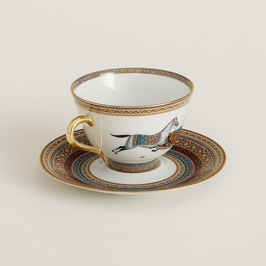 HERMES Le Jardin des Papillons ティーカップ（エルメス（HERMES 