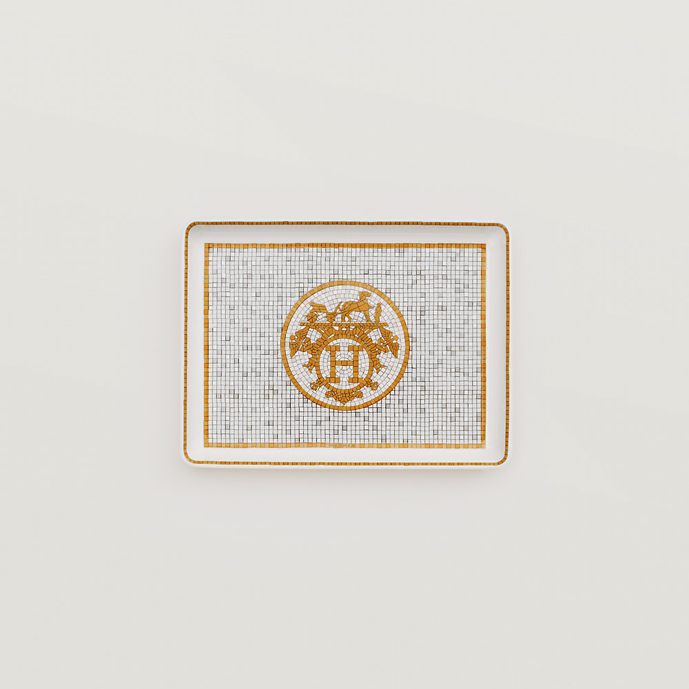 トレー 〈モザイク 24〉ゴールド PM | Hermès - エルメス-公式サイト 